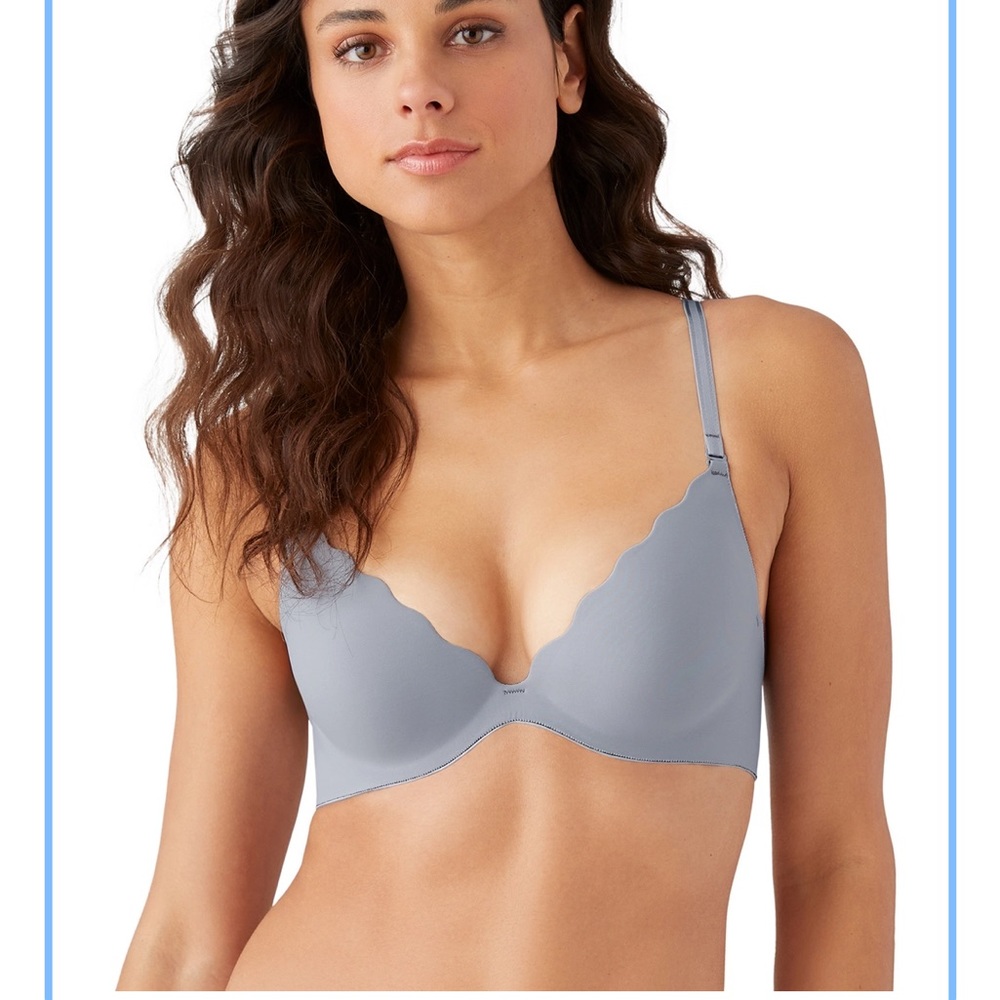 Btemptd by Wacoal push up bra- set of 2 in gray and pink. 34B